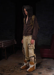 CUSTOM LE LOSANGE Camouflage Snow Boots - Dekayed