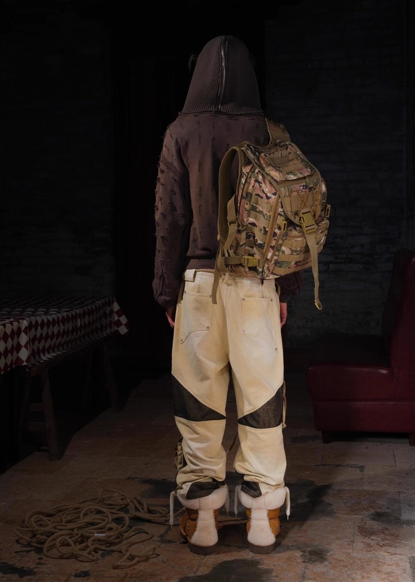 CUSTOM LE LOSANGE Camouflage Snow Boots - Dekayed