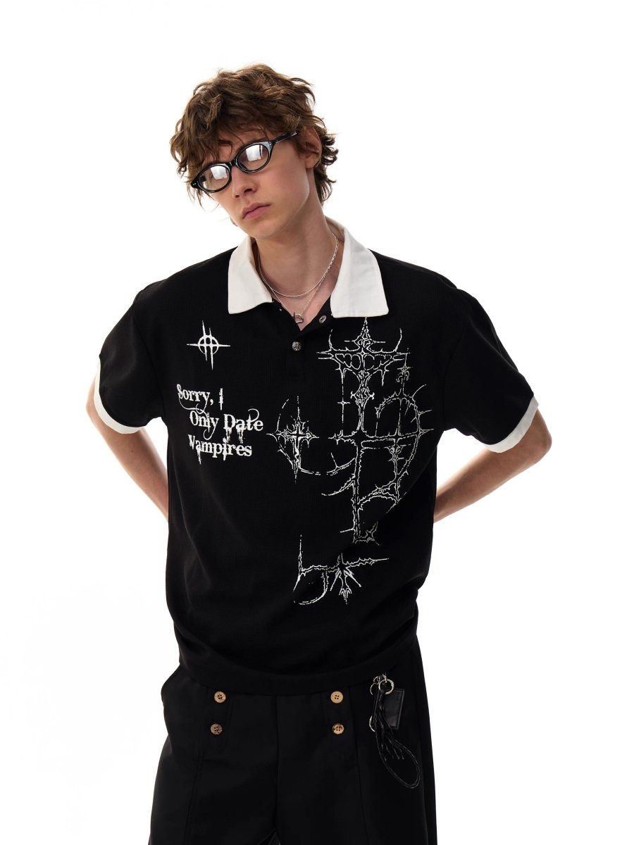 Dead Cybersiglism Waffle Collar Jersey - Dekayed