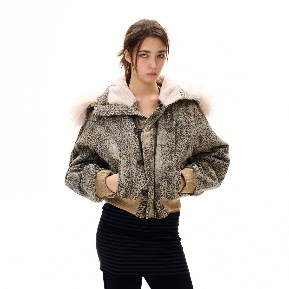 Digital Leopard Toxic Jacket - Dekayed