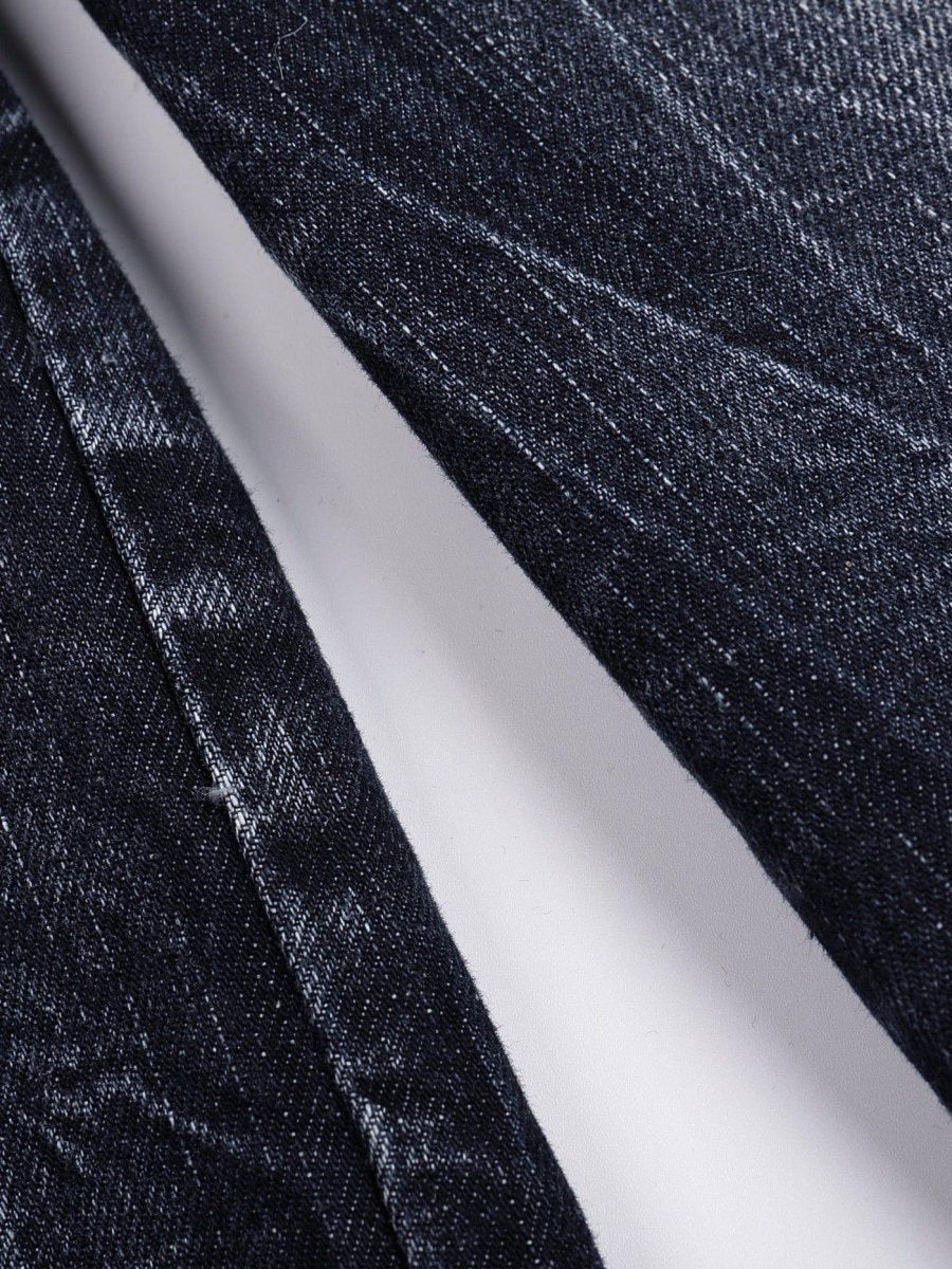 DND4DES Lighting Crease Washed Wide - Leg Jeans - Dekayed