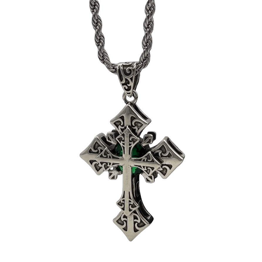 EMERALD GOTHIC CROSS - Dekayed