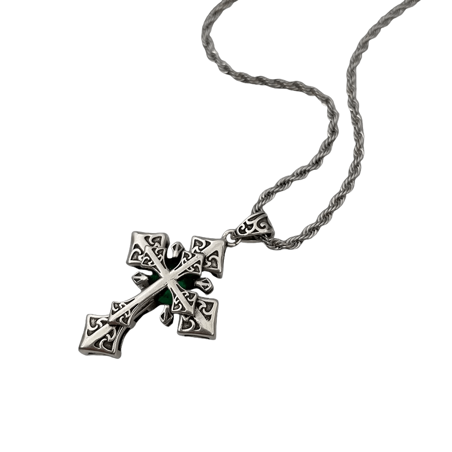 EMERALD GOTHIC CROSS - Dekayed