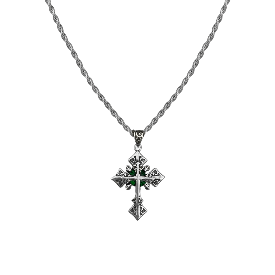 EMERALD GOTHIC CROSS - Dekayed