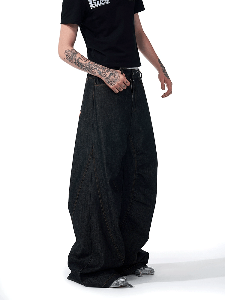 EndVerse Baggy Denim Jeans - Dekayed