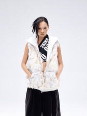 Fantasy Series White Fur Vest - Dekayed
