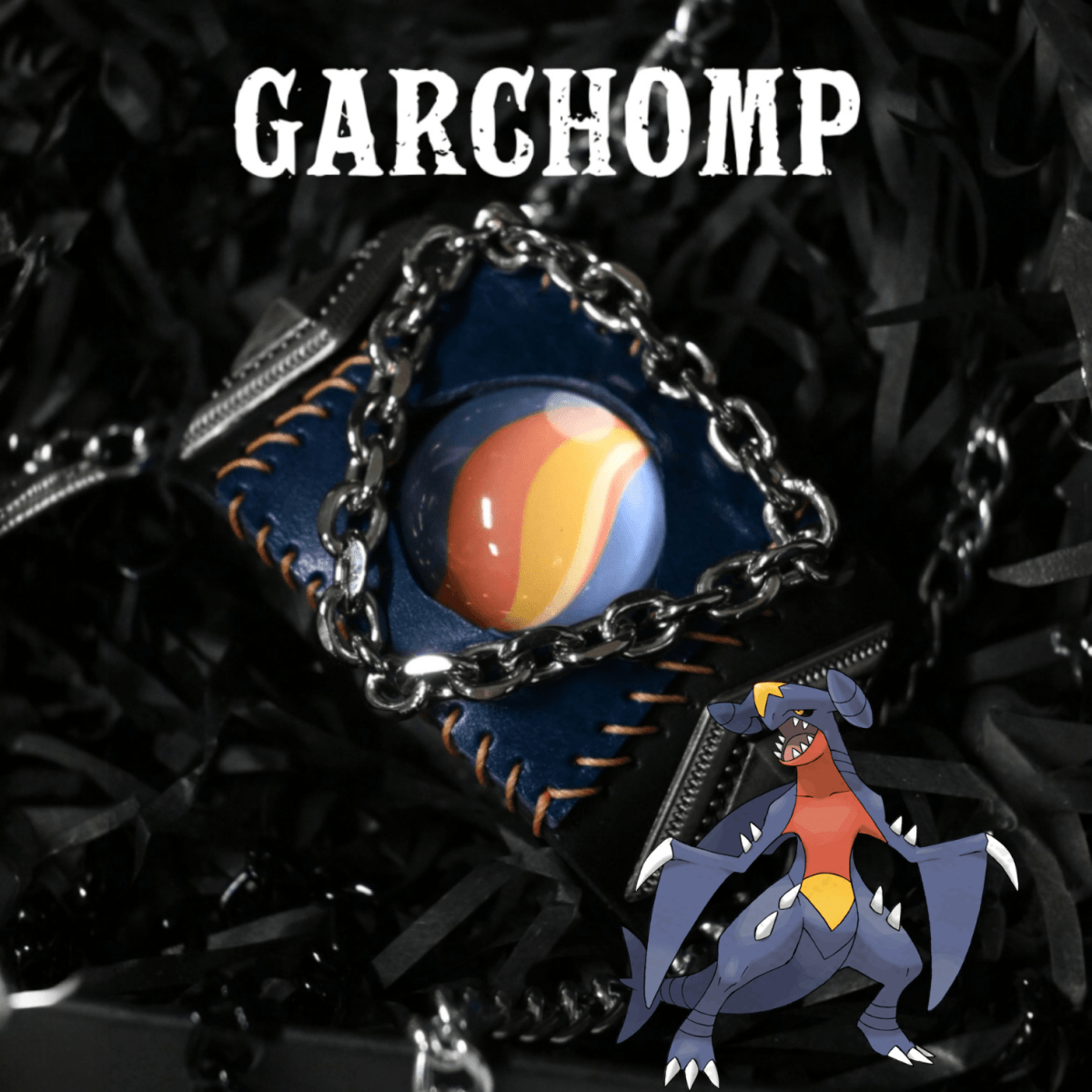 Garchomp Mega stone Bracelet - Dekayed