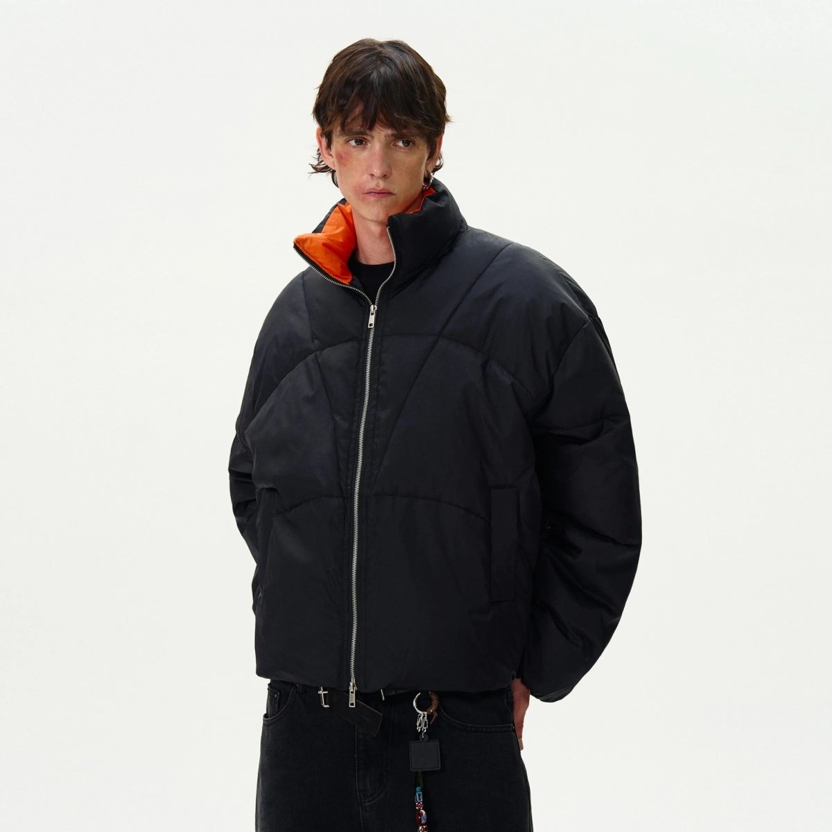 "Gemini" 2 Faced Pure Cotton Coat - Dekayed