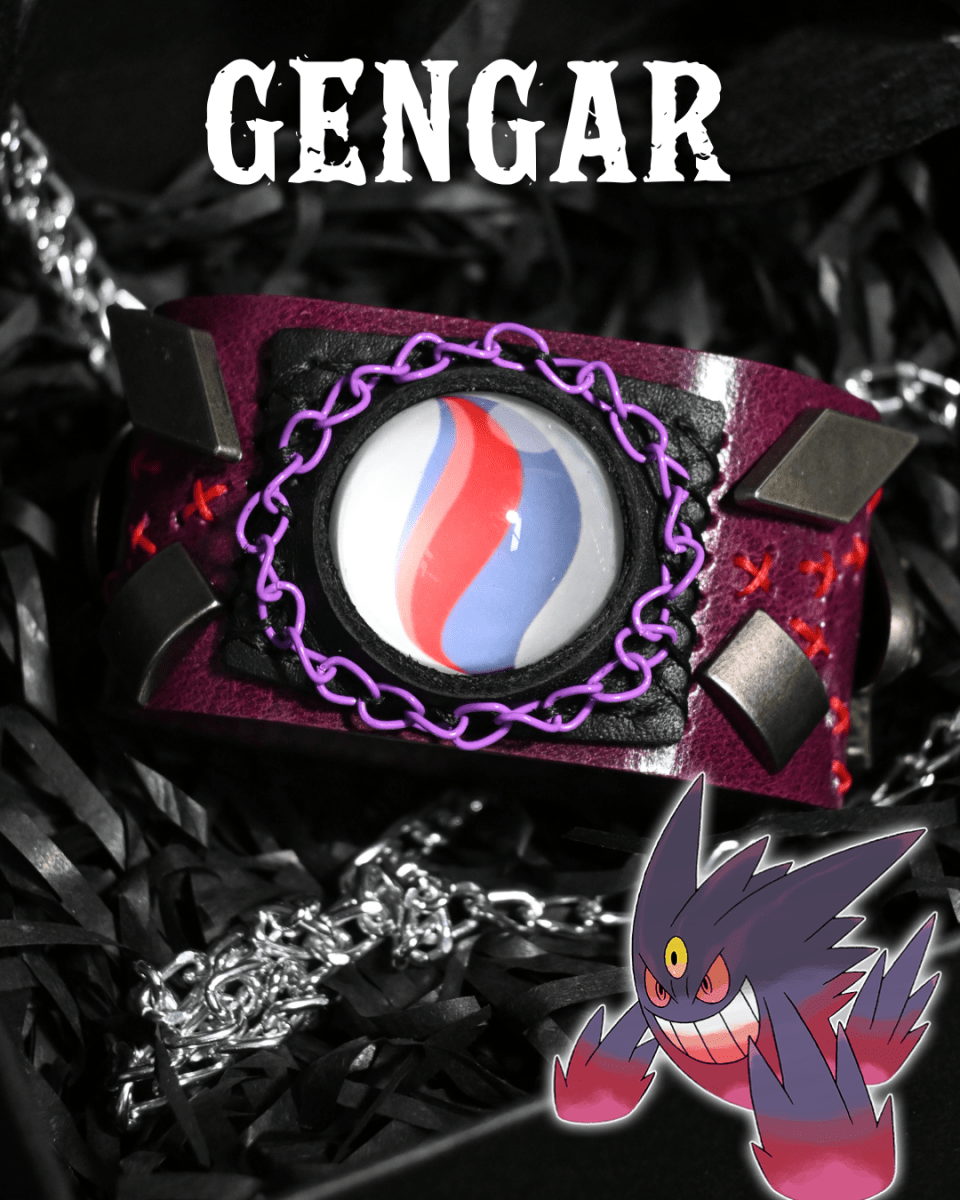 Gengar Mega stone Bracelet - Dekayed