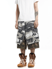 Ghost Rift Camouflage Shorts - Dekayed