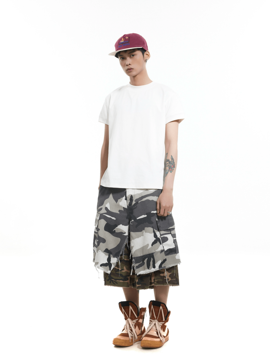 Ghost Rift Camouflage Shorts - Dekayed