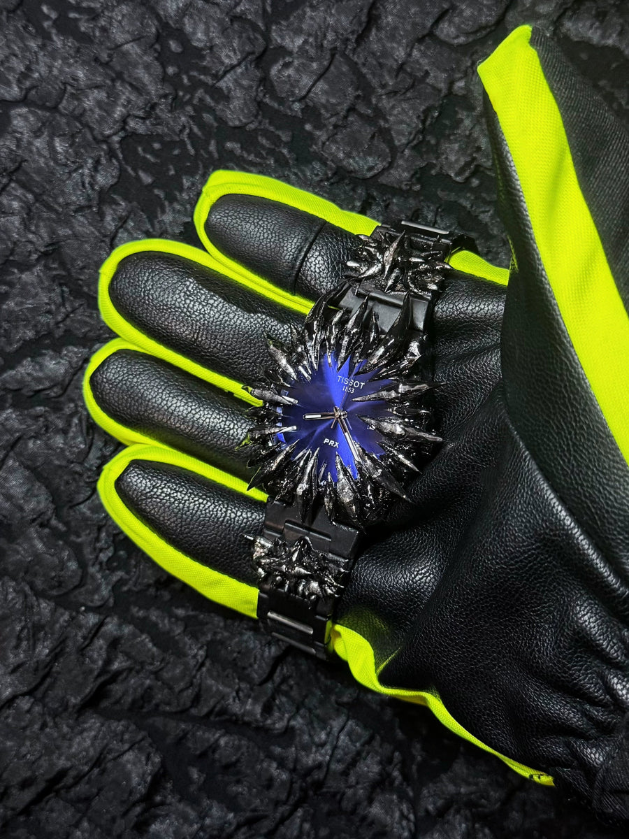 Handmade Blue Dragon Scale Watche - Dekayed