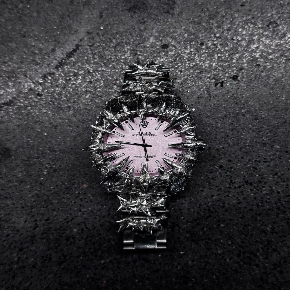 Handmade Dark Blossom Dragon Watch - Dekayed