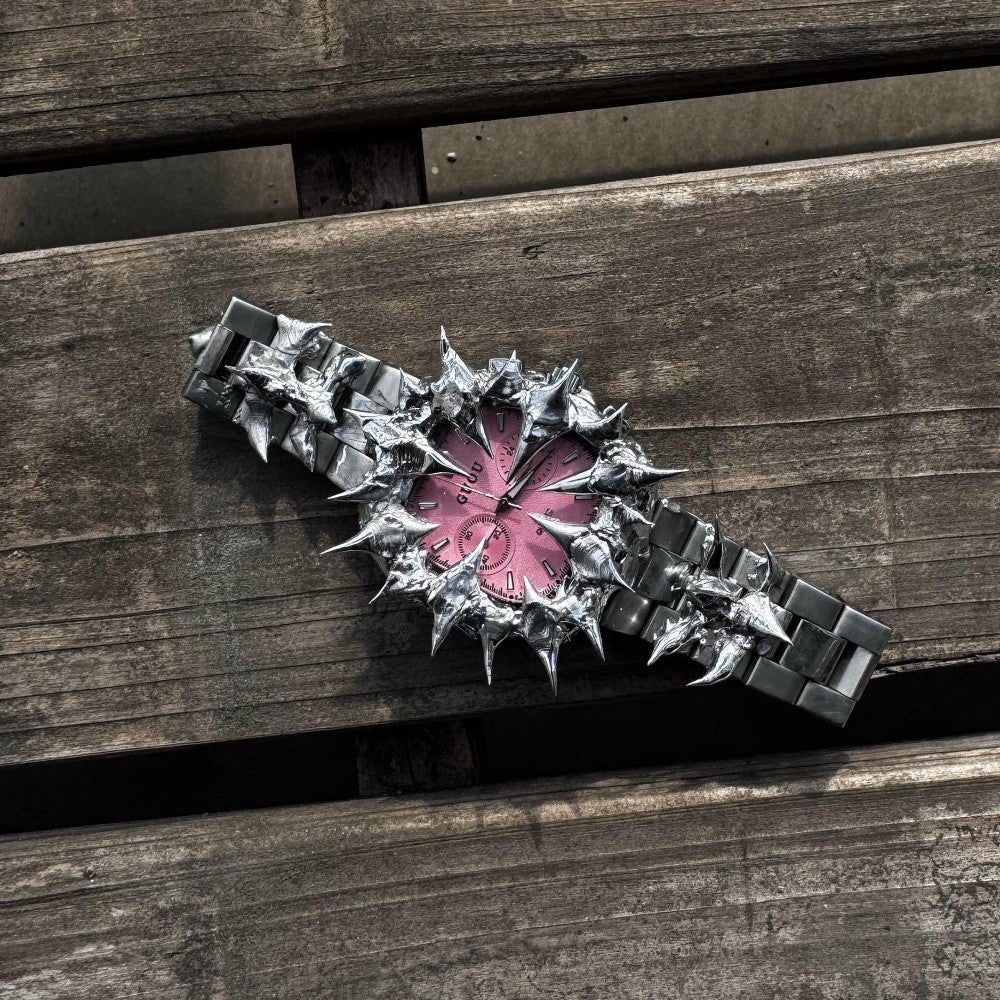 Handmade Pink Dragon Watch - Dekayed