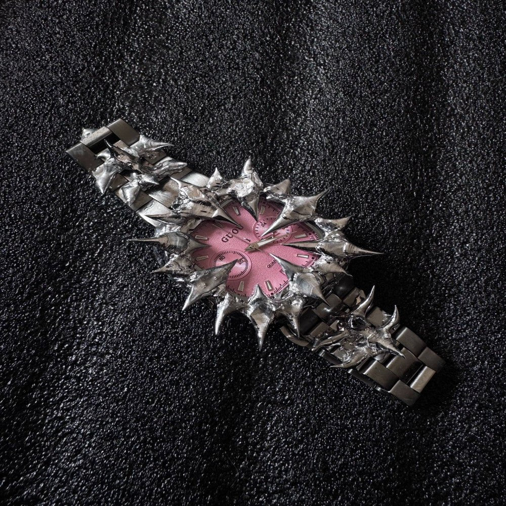 Handmade Pink Dragon Watch - Dekayed