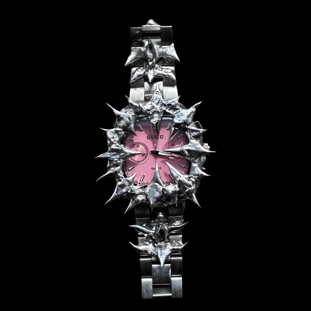 Handmade Pink Dragon Watch - Dekayed