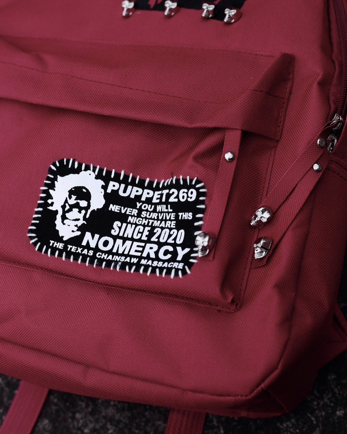 PT269 No Mercy Rivet Backpack