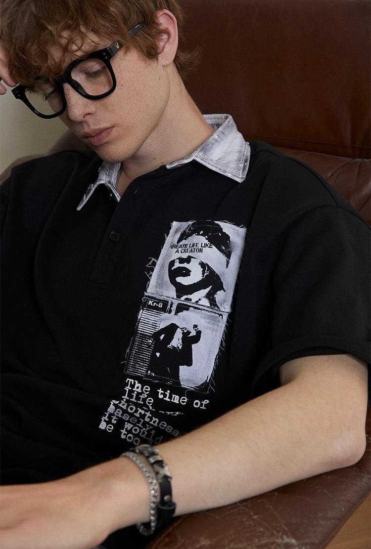 KREATE24SS Life Is Short Polo - Dekayed