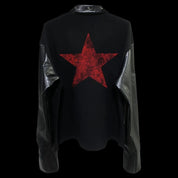 Leather Collar Long Sleeves - Dekayed