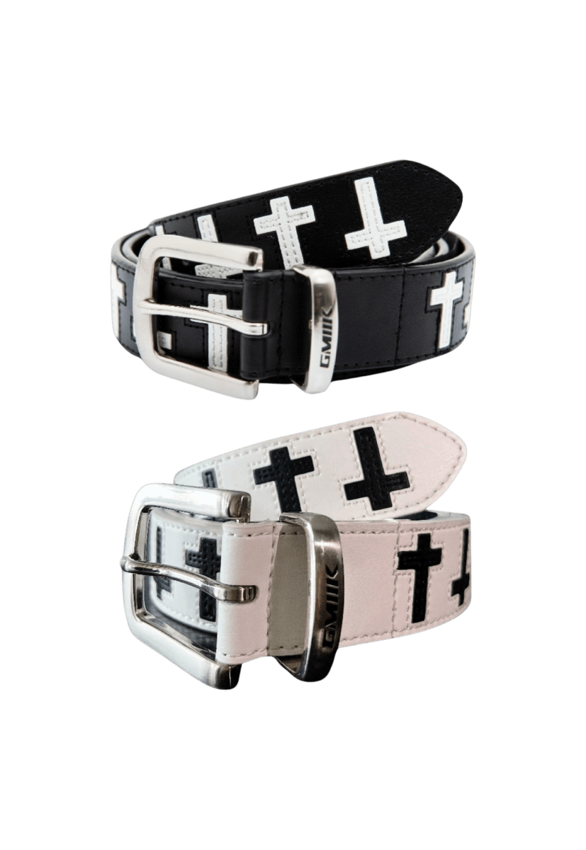Leather Cross Belt - Dekayed