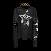Leopard Fur Collar Long Sleeves - Dekayed