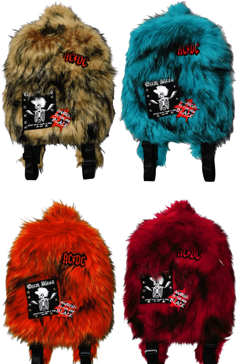 Lost Series Rock Edition Fur Bag - Dekayed