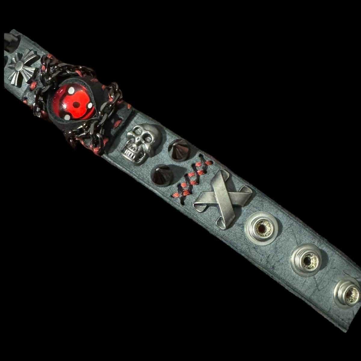 Madara Skull Chrome Eye Bracelet - Dekayed
