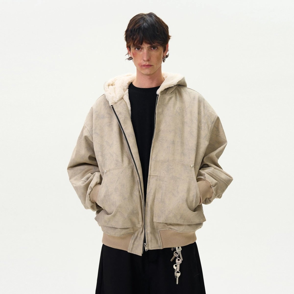 "Madwitch" Marble Mountain Cotton Jacket - Dekayed