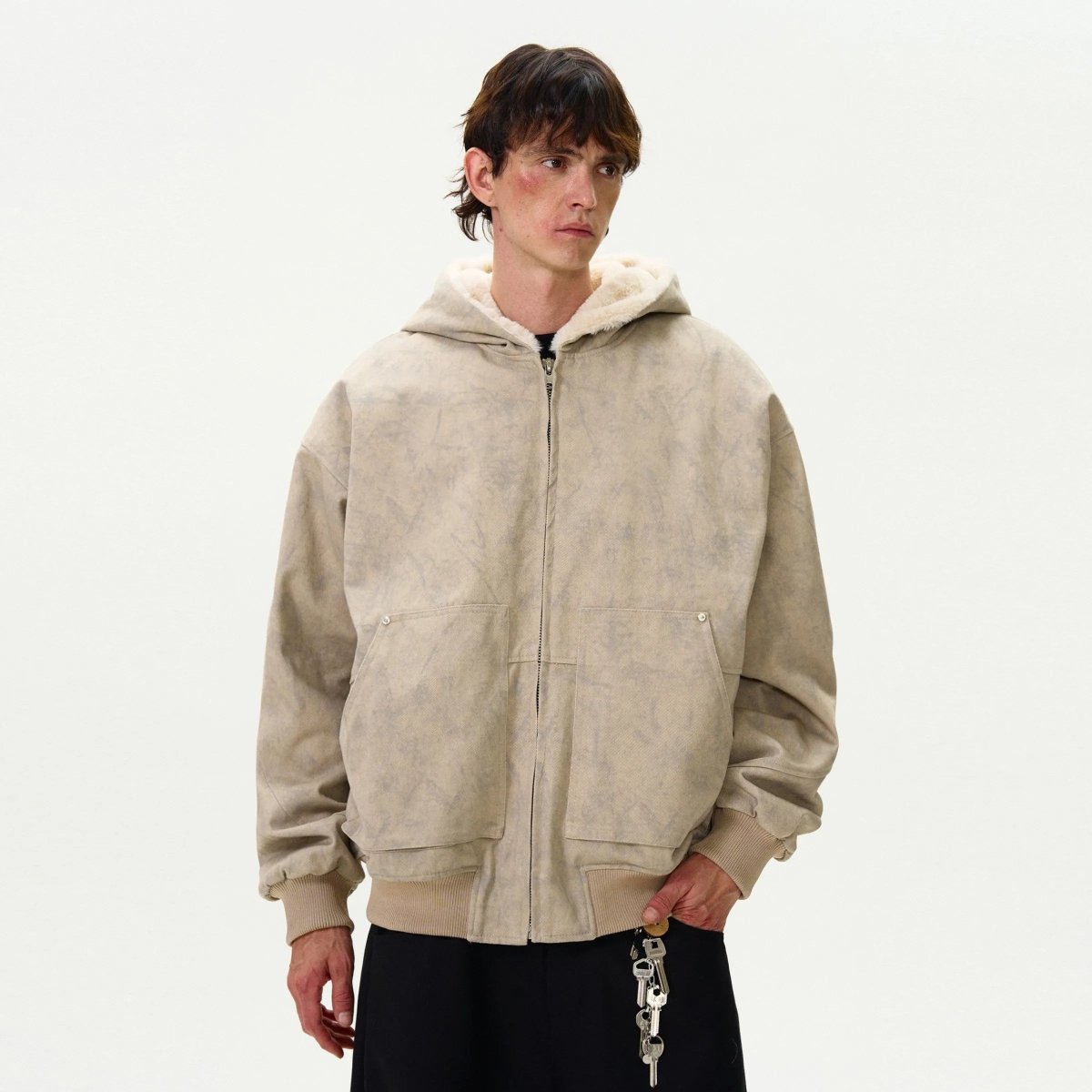"Madwitch" Marble Mountain Cotton Jacket - Dekayed