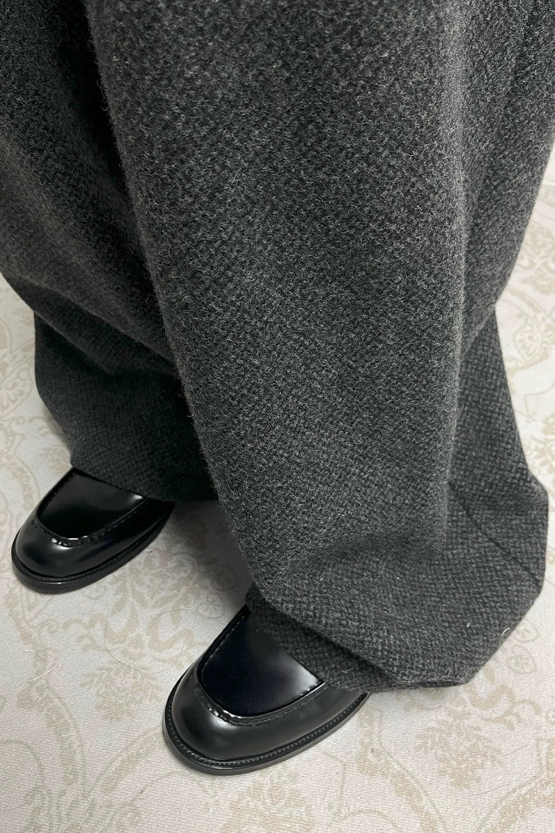 Midnight Leather Loafers - Dekayed