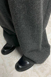 Midnight Leather Loafers - Dekayed