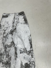 Monochrome Chaos Denim - Dekayed