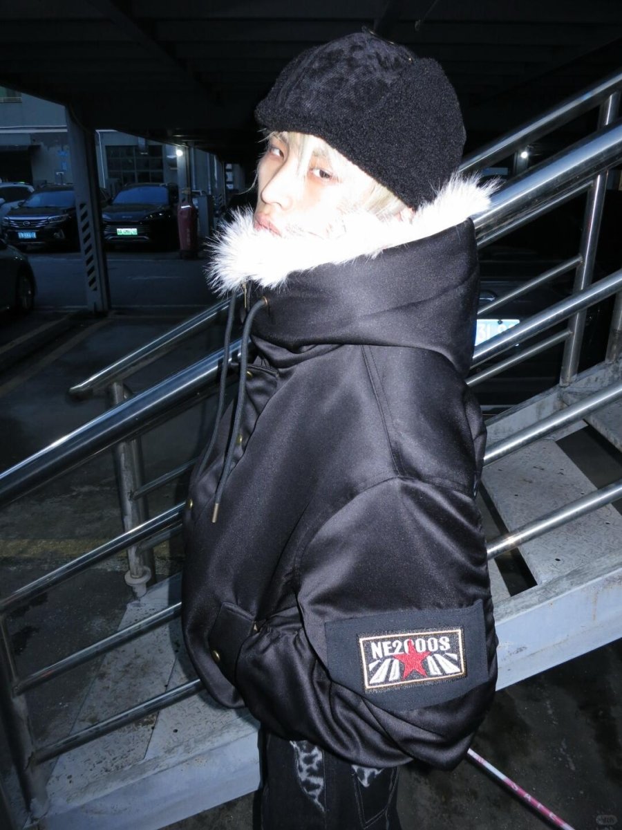 Neo Star Leopard Fur Jacket - Dekayed