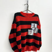 Nightmare Striped Sweater - Dekayed