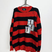 Nightmare Striped Sweater - Dekayed