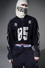 No.5 Distressed Long - Sleeve Shirt - Dekayed