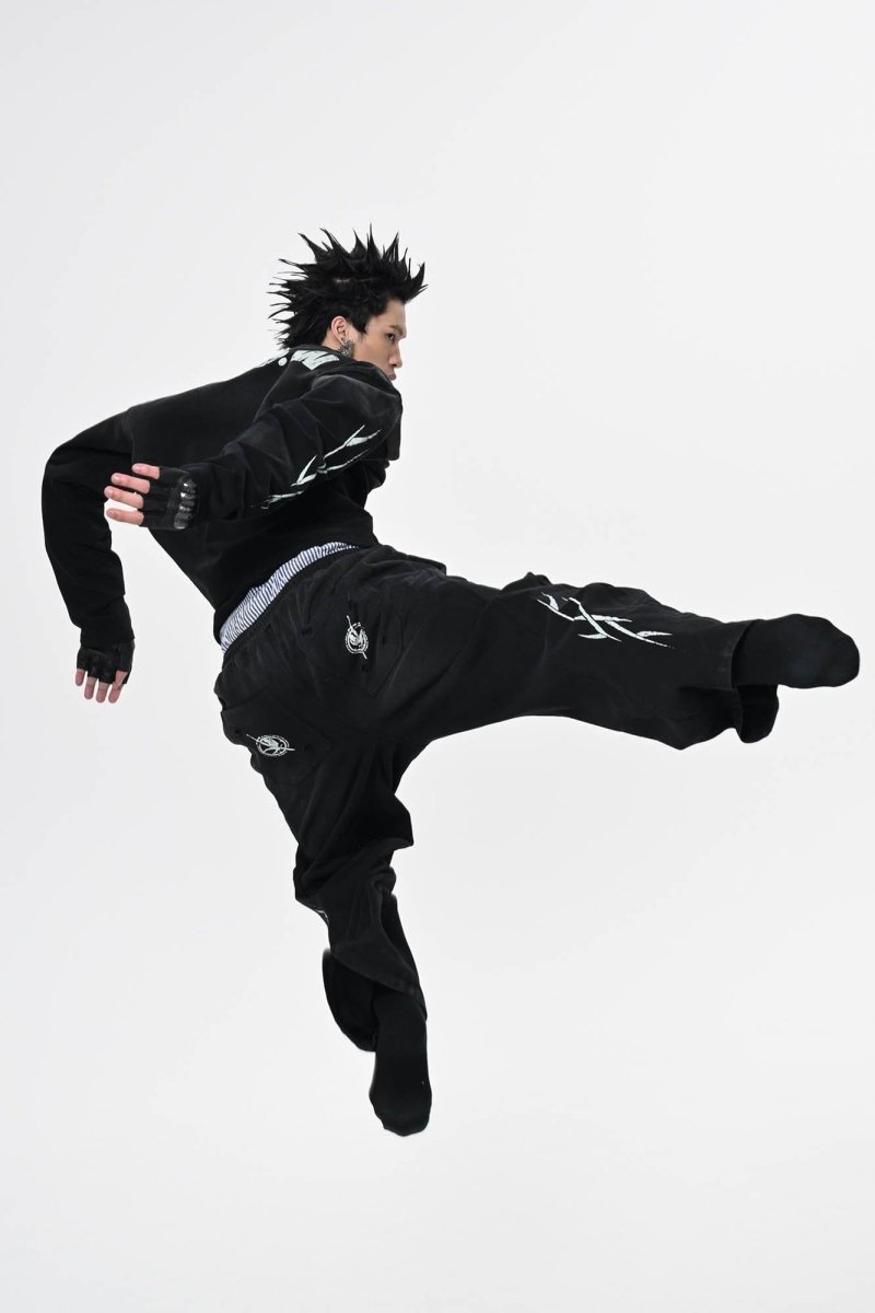 No.5 Distressed Long - Sleeve Shirt - Dekayed