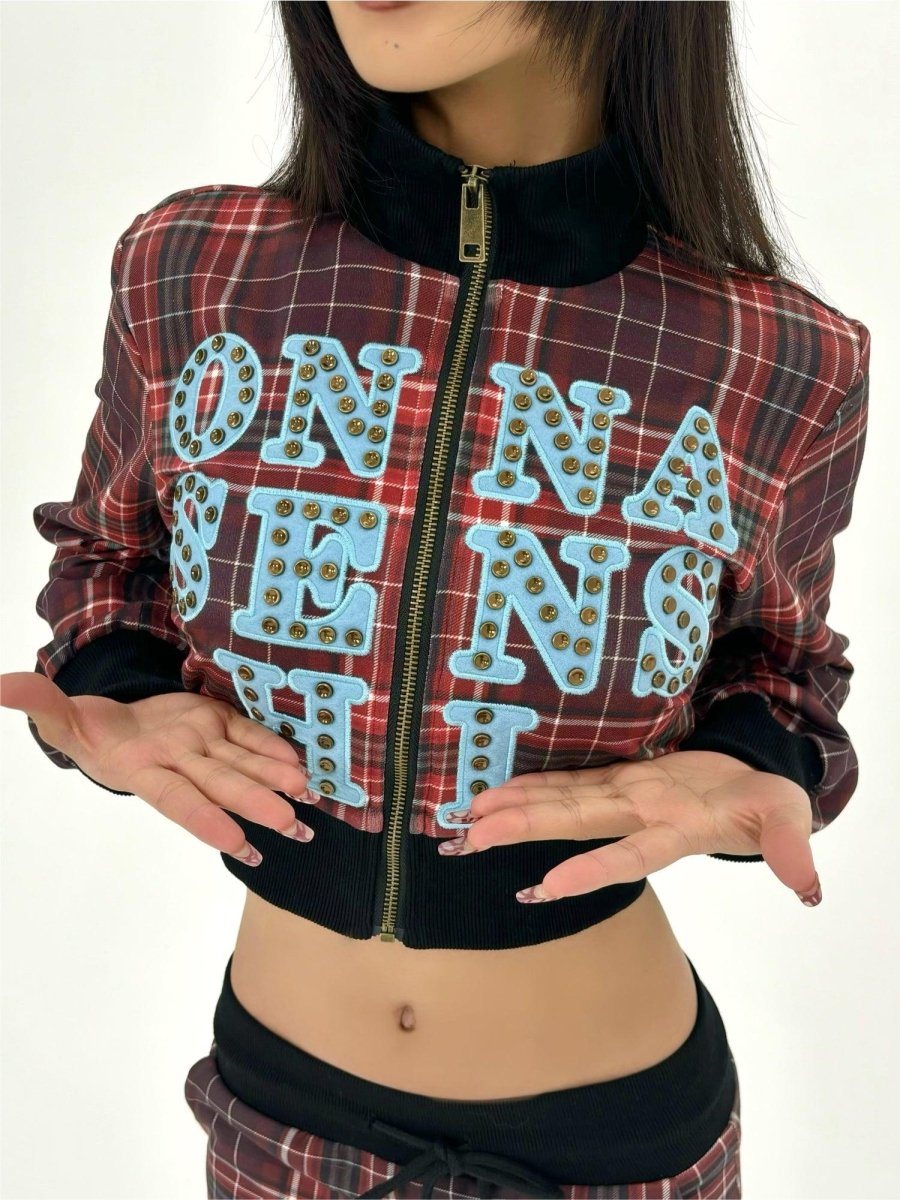 ONNASENSHI Plaid Suit - Dekayed