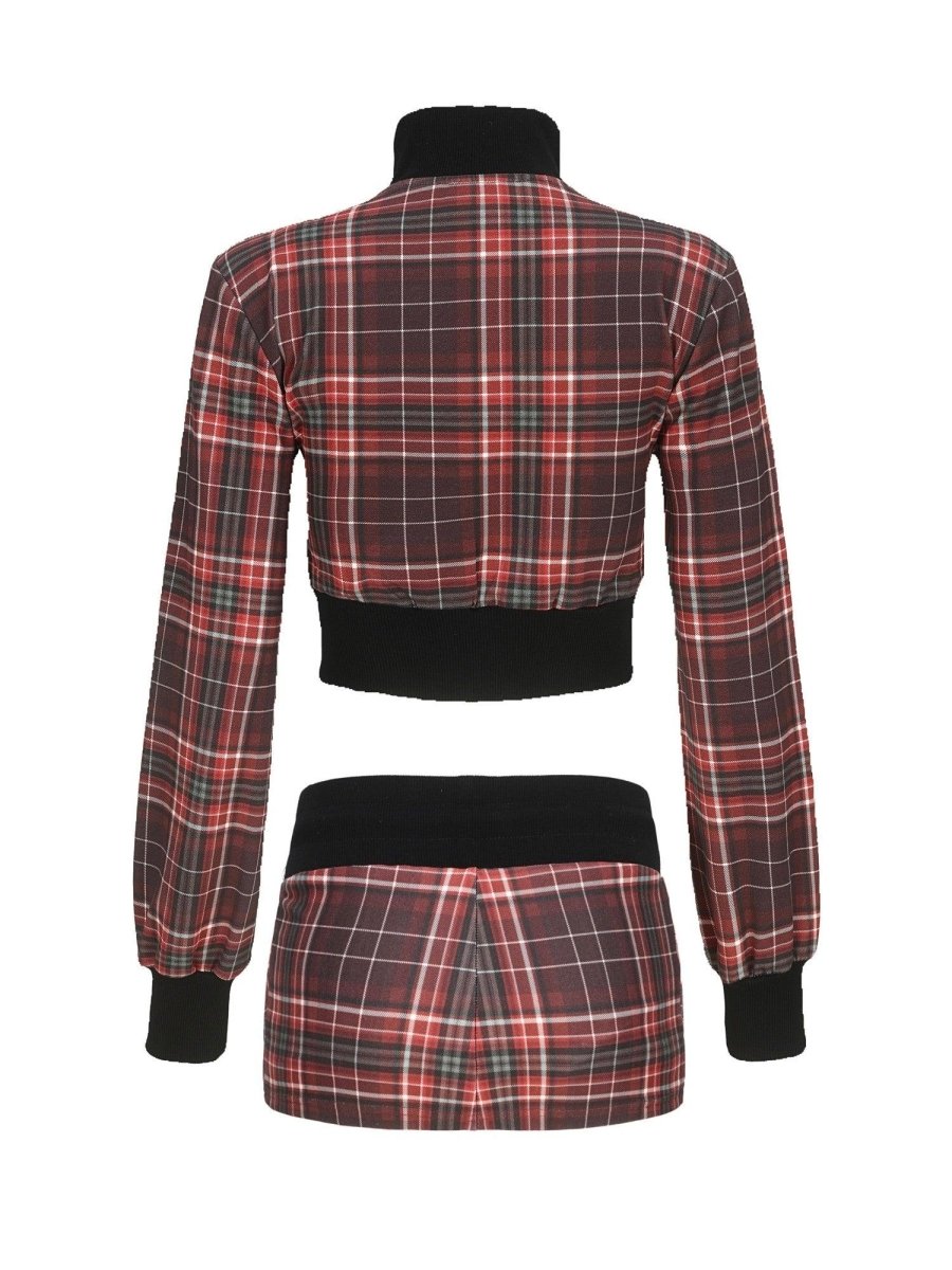 ONNASENSHI Plaid Suit - Dekayed