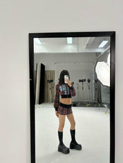 ONNASENSHI Plaid Suit - Dekayed