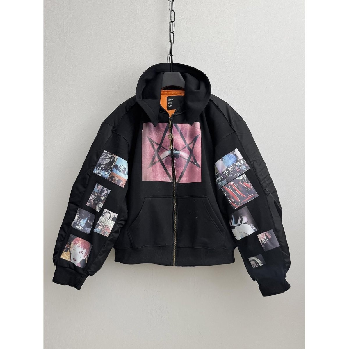 Pentagram Vision Hoodie - Hoodie with Pentagram Design - Dekayed