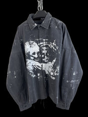 Phantom Brushstroke Overshirt - Dekayed