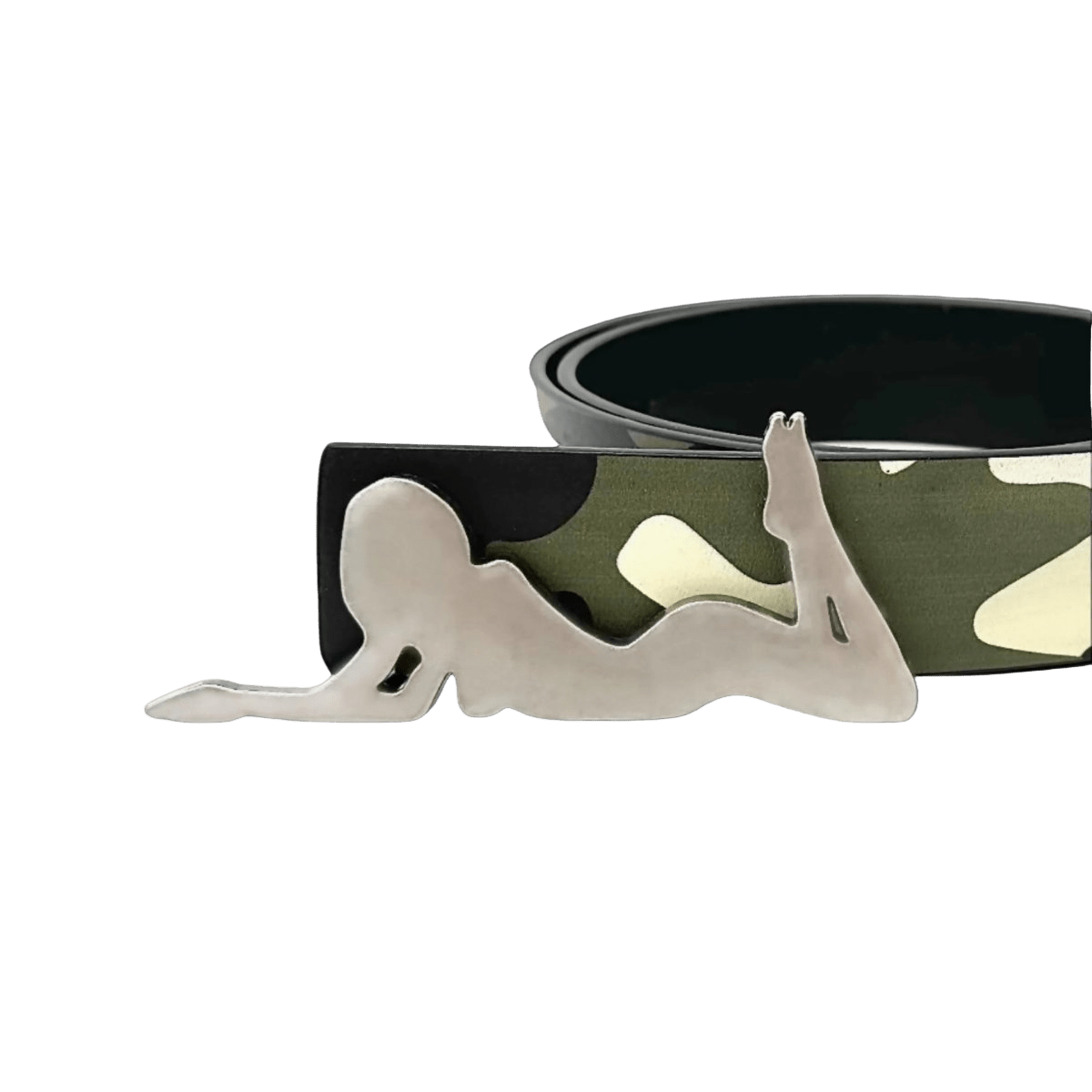 Playboi Camouflage Leather Belt - Dekayed