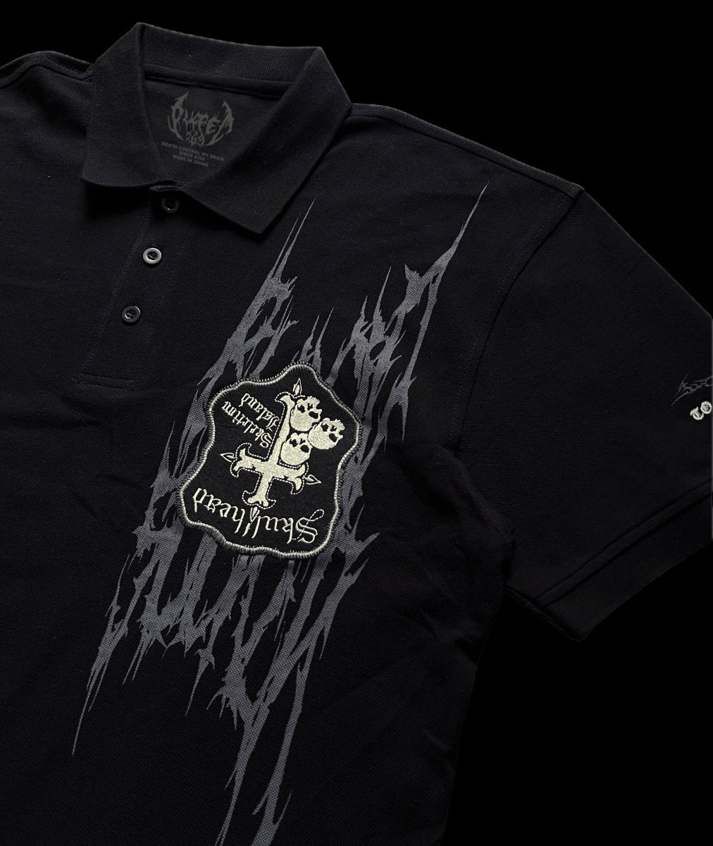 PT269 Totem skull Polo - Dekayed