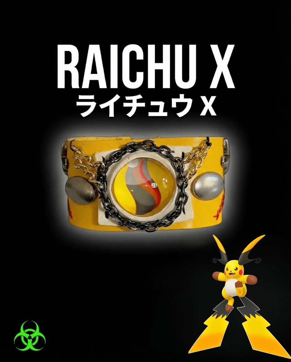 Raichu X Mega Stone Bracelet - Dekayed