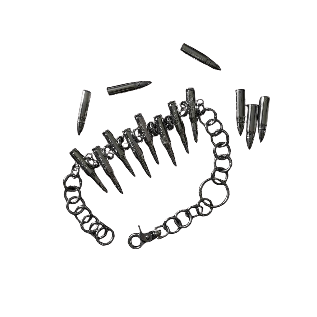 ReDoom Heavy Metal Bullet Wallet Chain - Dekayed