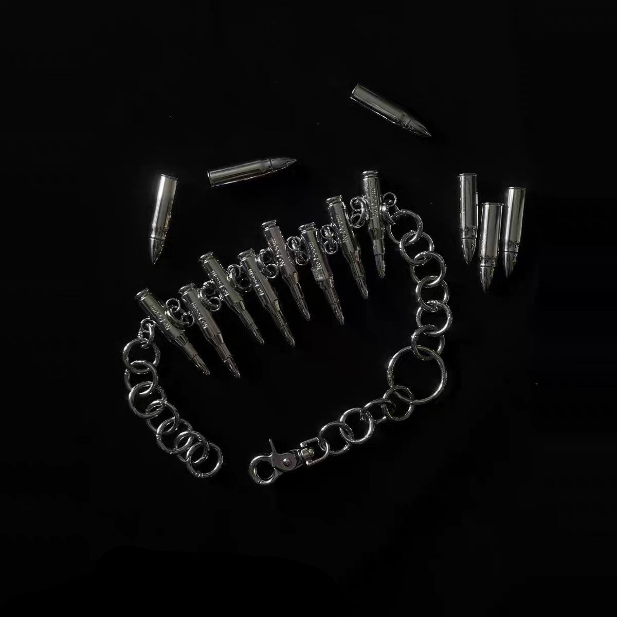 ReDoom Heavy Metal Bullet Wallet Chain - Dekayed