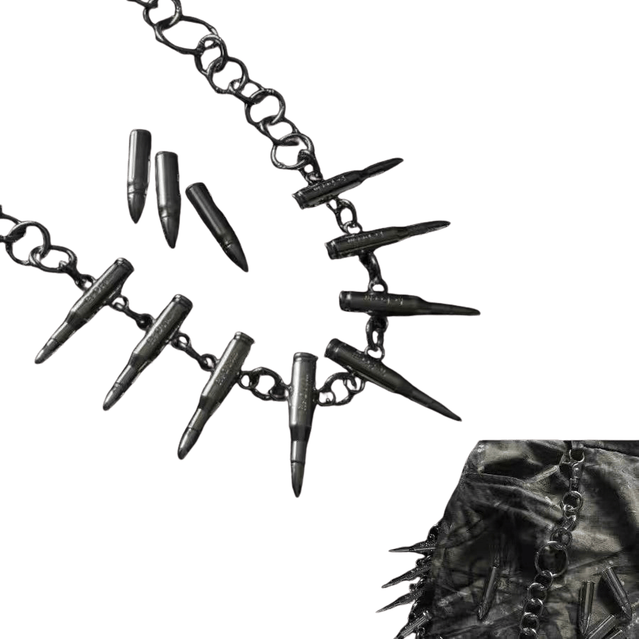 ReDoom Heavy Metal Bullet Wallet Chain - Dekayed