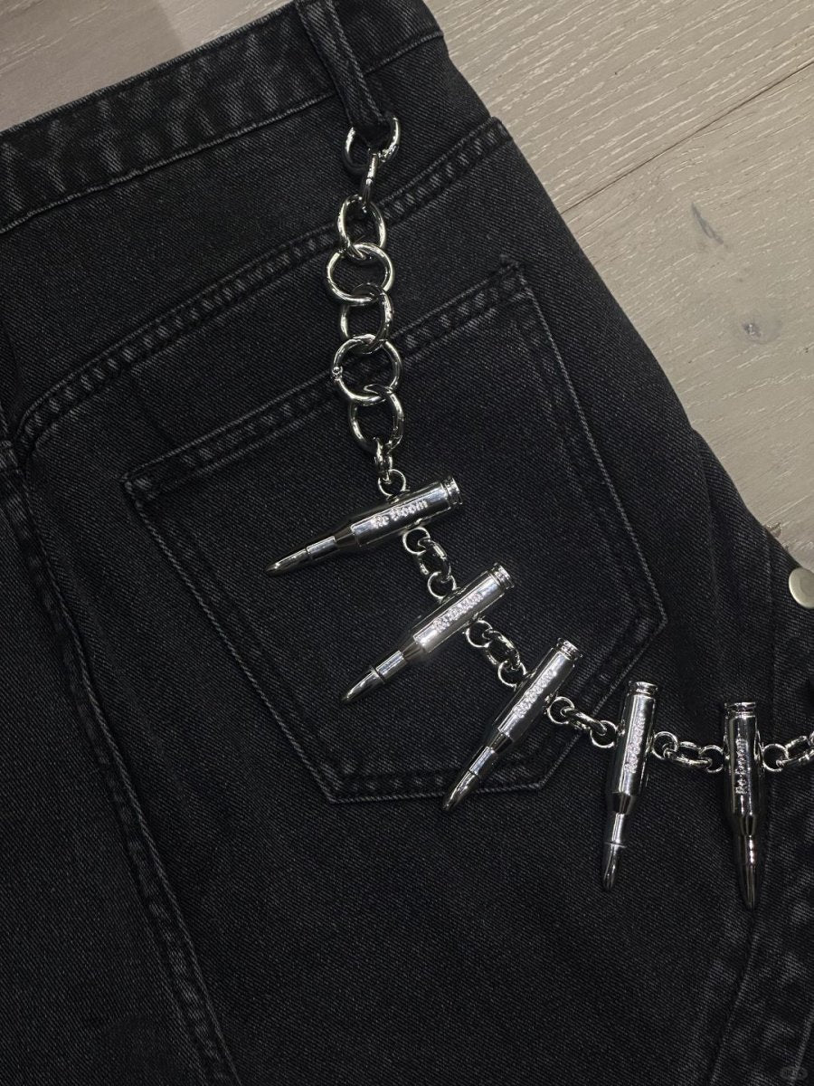 ReDoom Heavy Metal Bullet Wallet Chain - Dekayed