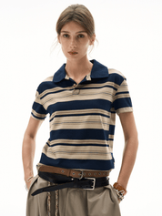 Retro Polo Shirts - "RetroLine Polo" - Dekayed